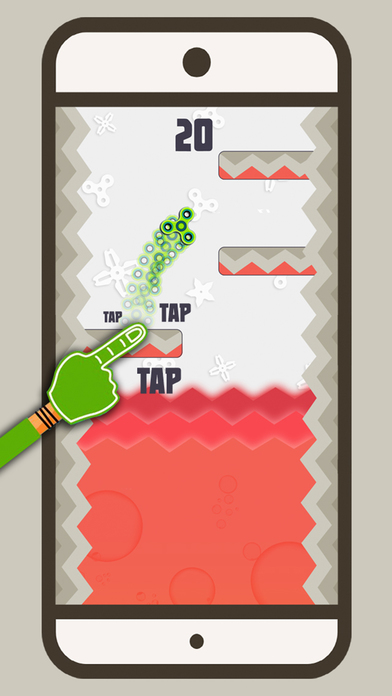 Fidget Spinner Jump: Floor is Lava Edition screenshot 2