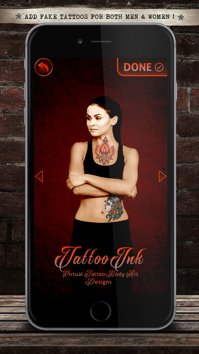 TattooInk – Virtual Tattoo Body Art Designs screenshot 2