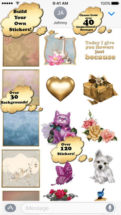 Flowers For You  Sticker Pack screenshot 3