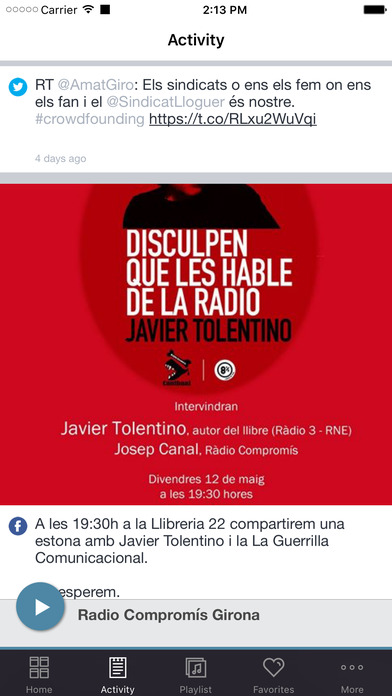 Radio Compromís Girona screenshot 2