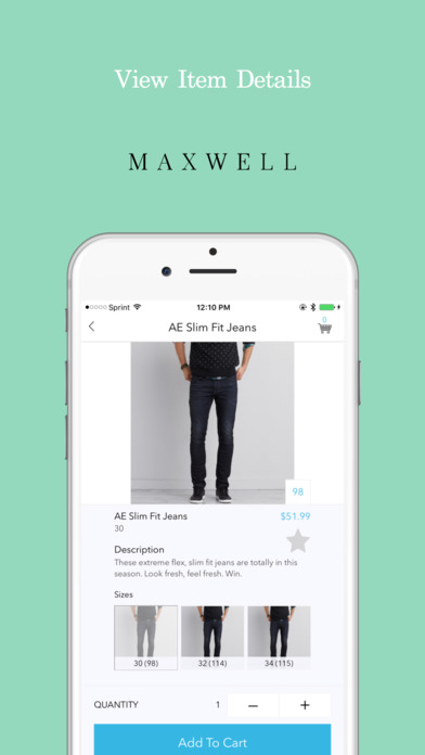 Shop Maxwell screenshot 2