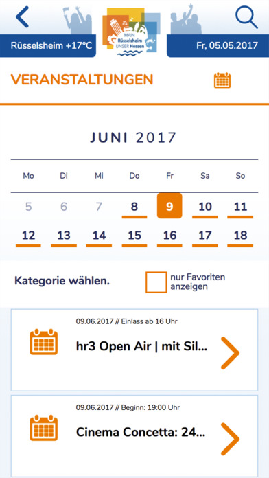 Hessentag App screenshot 2