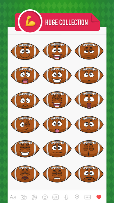 RugbyMoji - rugby emoji and stickers for iMessage screenshot 2