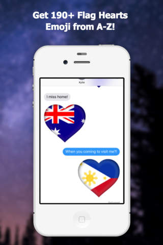 Flag Hearts Emoji – Flag Emoji for 190+ Countries screenshot 4