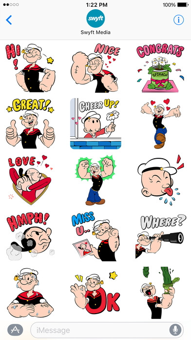 Popeye: Animated Stickers & GIFs screenshot 4