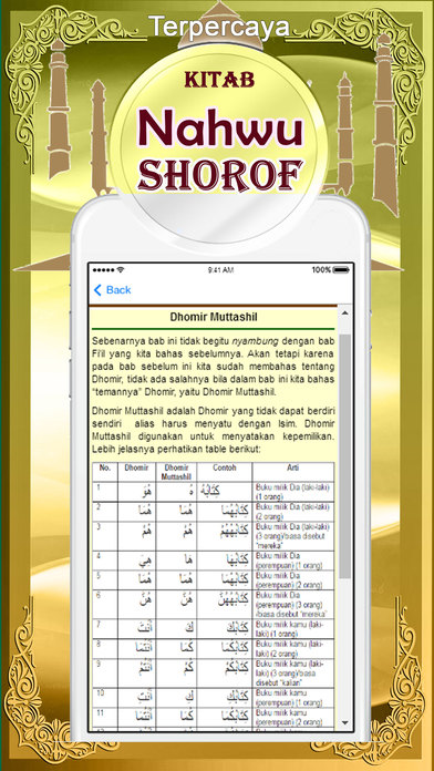 Kitab Belajar Nahwu Shorof screenshot 4