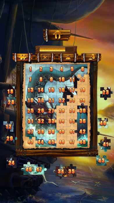 Caribbean Pirates Puzzle screenshot 4