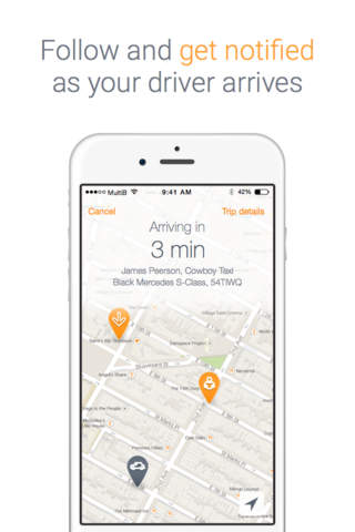 Cowboy Taxi Passenger App screenshot 4