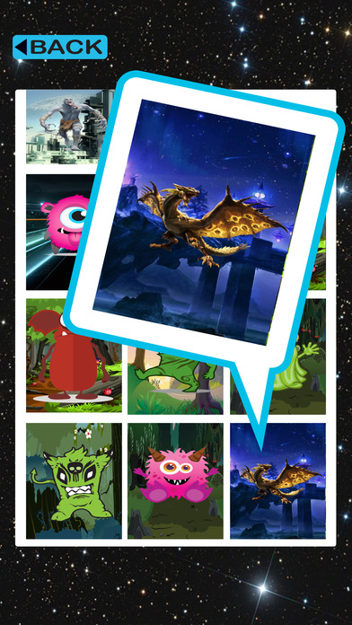 MONSTERS PUZZLE screenshot 2