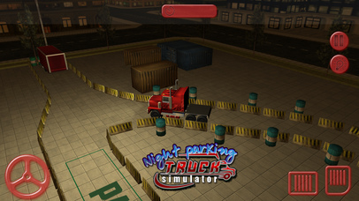 Night Parking Truck Simulator screenshot 4
