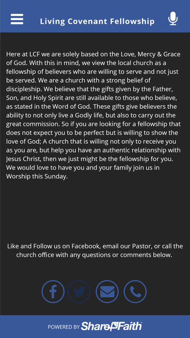 Living Covenant Fellowship screenshot 3