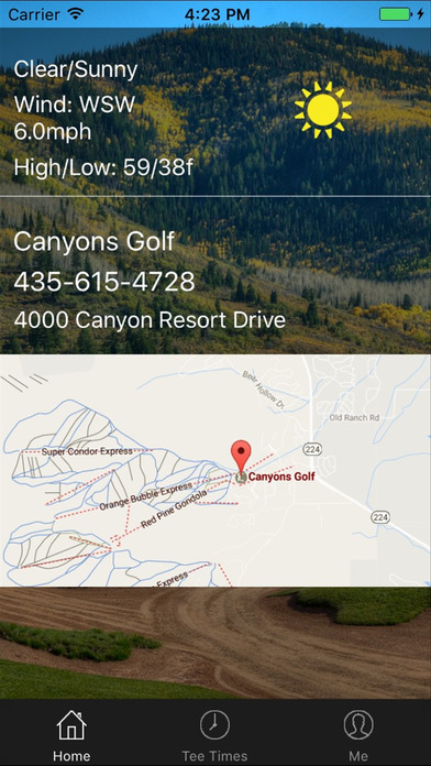 Canyons Golf Tee Times screenshot 2