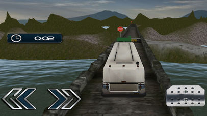 Realistic Train Bus Hill Driving Simulator screenshot 4