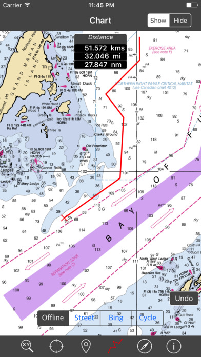 Maine – Nautical Charts Sea screenshot 2