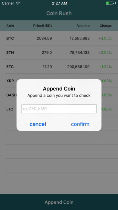 CoinRush - Check crypto price screenshot 4