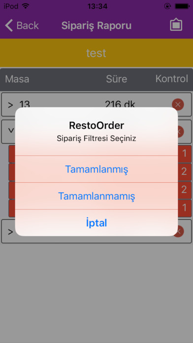 RestoORDER screenshot 3