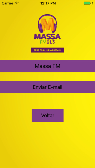 Massa FM Ouro Fino screenshot 3