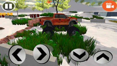 Monster Wheels Offroad Arena Parking Game screenshot 3