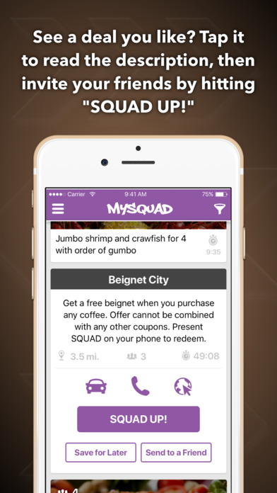 MySquad screenshot 2