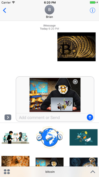 Bitcoin Pic & Sticker screenshot 3