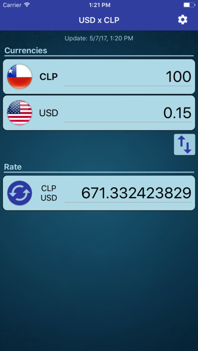 US Dollar x Chilean Peso screenshot 2