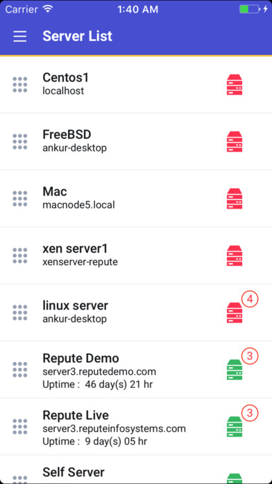 Nodelizer- Server Monitoring screenshot 3