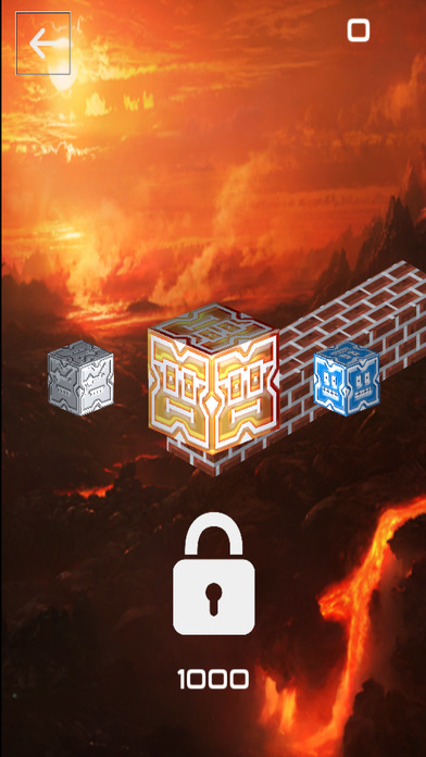 The Valcano Is Lava - Cube Run screenshot 2