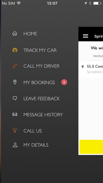 Springfield Yellow Cab Co screenshot 4