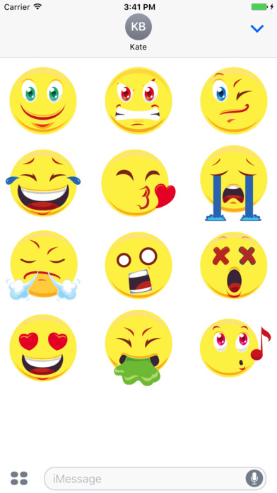 Cute emoji & stickers for text screenshot 4