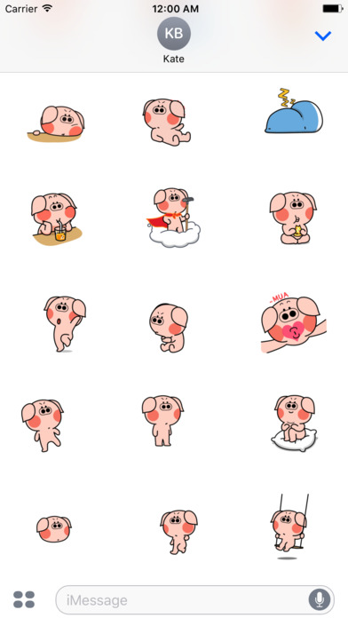 Cool Pig - Stickers Emoticons screenshot 3