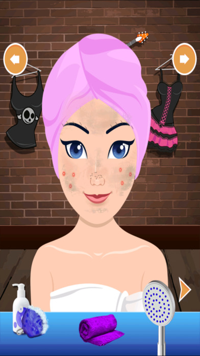 Punk Girl Gorgeous Makeup - new teen salon screenshot 3