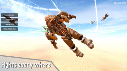 Air Robots War 3D screenshot 2
