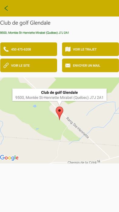Golf Glendale screenshot 3