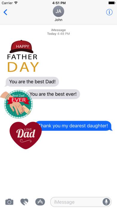 Happy Father's Day Sticker screenshot 3