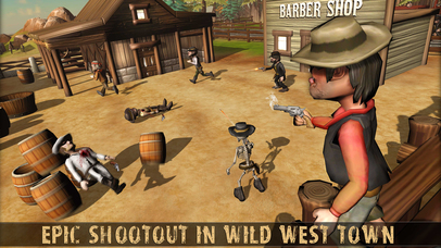 Wild West Cowboy Shooting: Six Gun Bounty Hunter screenshot 4