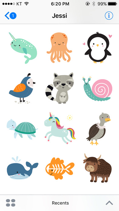 Various Animals Sticker screenshot 3