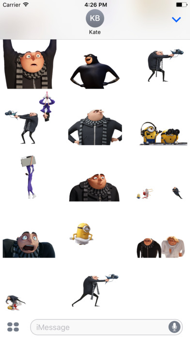 Despicable Me 3 Stickers screenshot 3