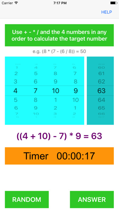 Speed Math 24 screenshot 4