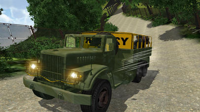4x4 Military Jeep Driving Simulator in War Land screenshot 3