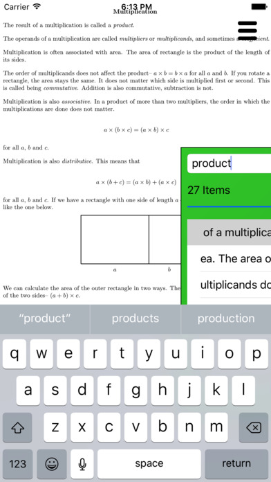 Interactive Math Book screenshot 2