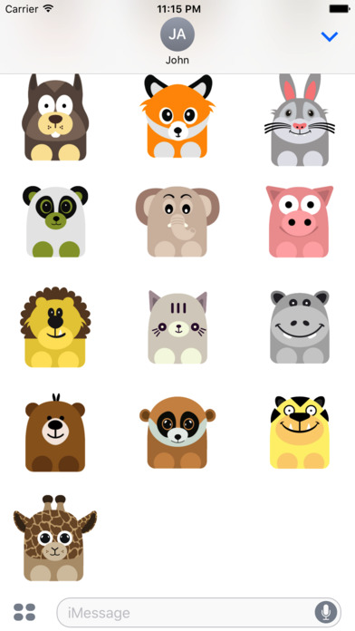 Animals Fun Sticker screenshot 3