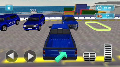 Police Cruiser Transporter-NYPD Car Transport Game screenshot 3