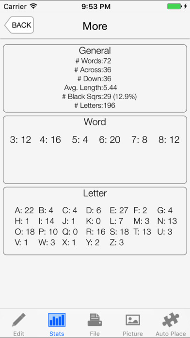 Crossword Maker for Cruciverbalists screenshot 4