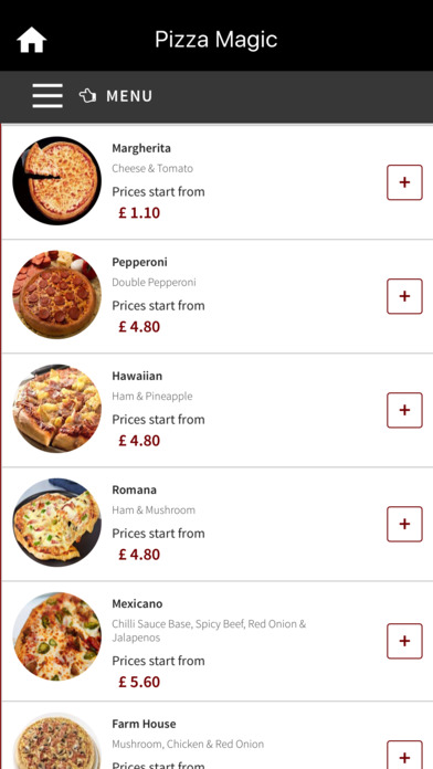 Pizza Magic, Swinton screenshot 3