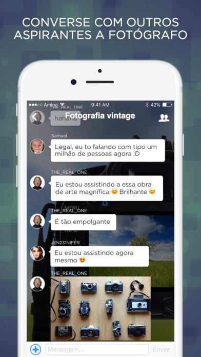 Fotografia Amino em Português screenshot 2