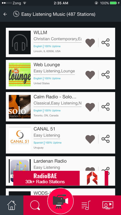 Easy Listening Music Radio screenshot 2