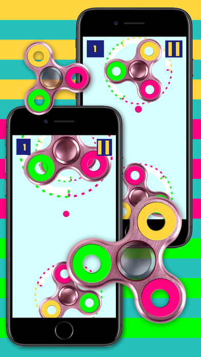Fidget Spinner Color Swap - Switch Finger Spinner screenshot 2
