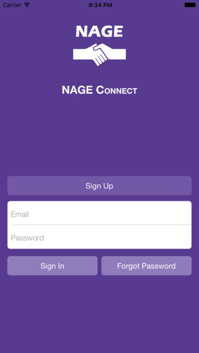 NAGE Connect screenshot 2