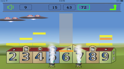 MathAttax multiplication table screenshot 2