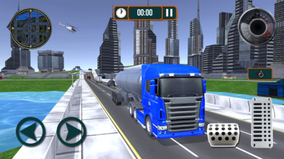 Real Euro Truck Simulator USA: Transporter Trailer screenshot 3